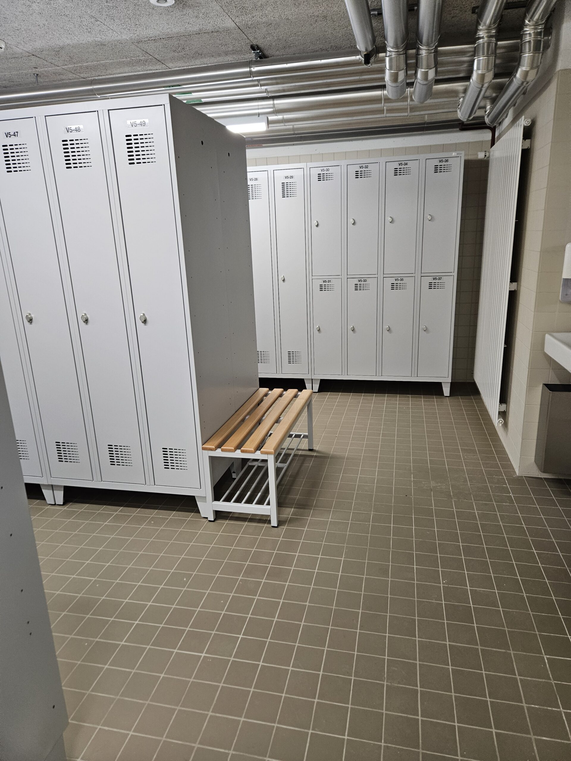 EMS Fribourg — Vestiaires professionnels