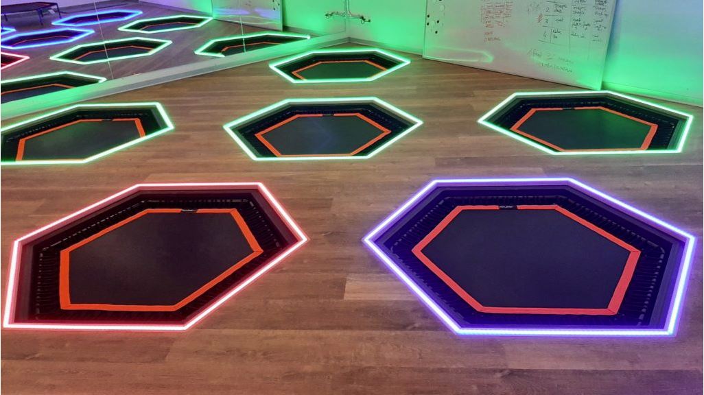 TAC Petit-Lancy — Trampolines encastrés