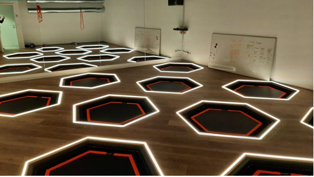 TAC Petit-Lancy — Trampolines encastrés